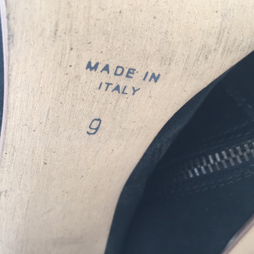 Madewell 1937 black suede ankle boots - Picture 11 of 13